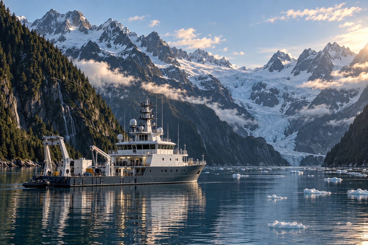 Expedition research vessel